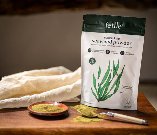 natural kelp seaweed powder for dogs & cats