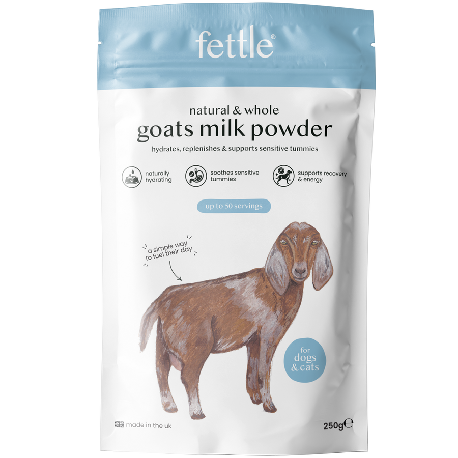 whole goats milk powder for dogs & cats - Fettle