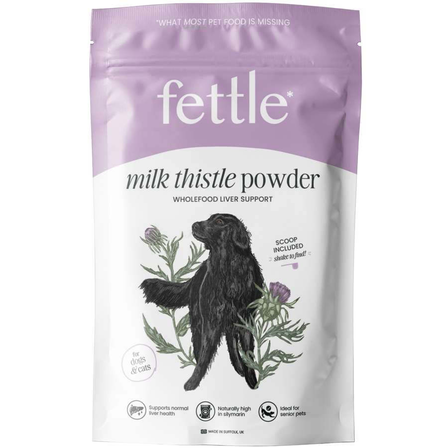 ground seed milk thistle powder for dogs & cats