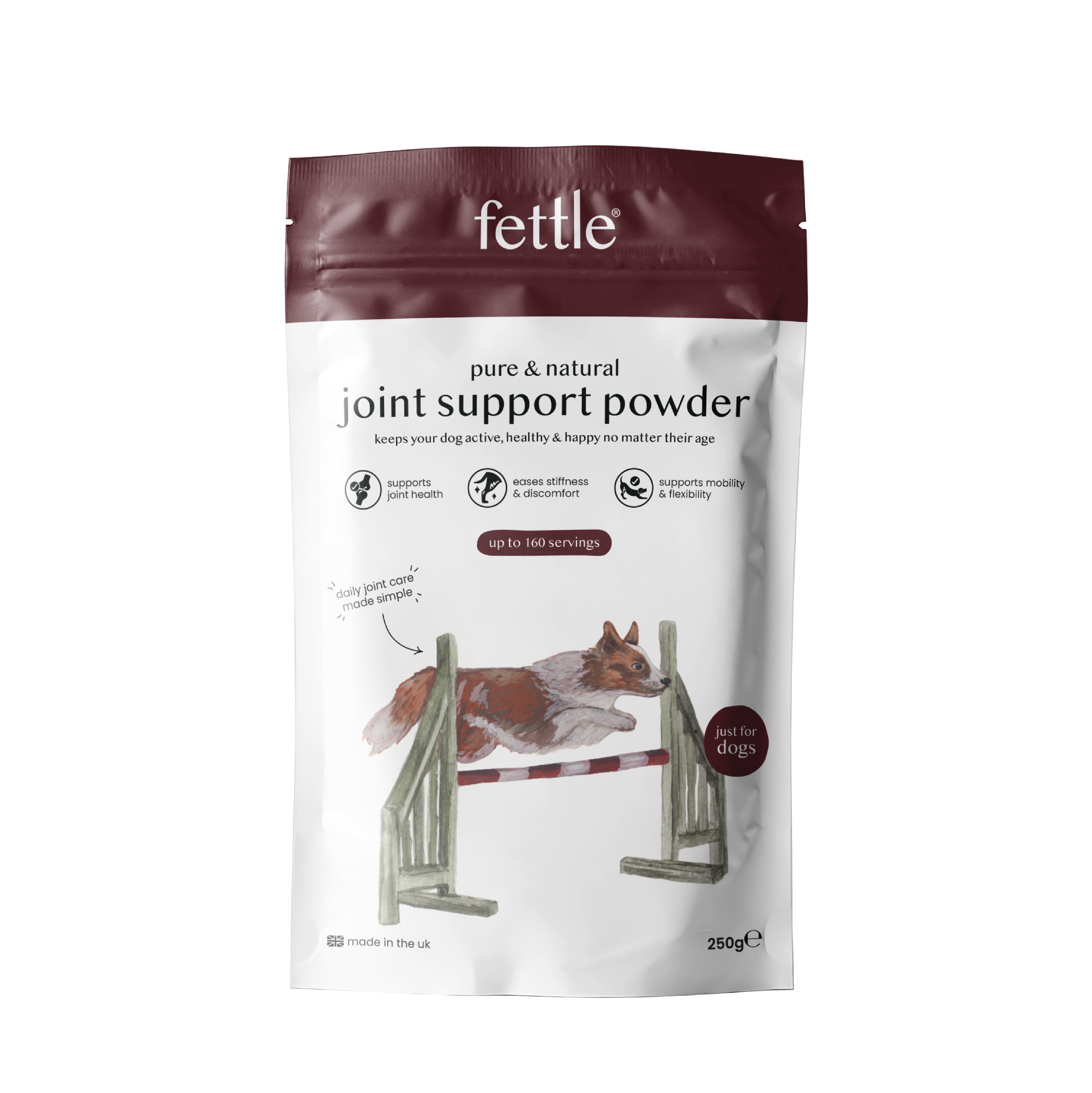 natural & wholefood pure joint support for dogs